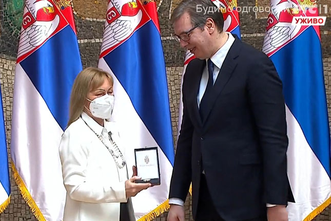 Epidemiolog dr Gordana Krtinić i ŽFK "Spartak" dobitnici prestižnih državnih priznanja