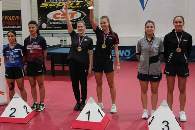 Stoni tenis: Ivan Katić i Anđela Menger pobednici 45. Memorijala "Vilim Harangozo"