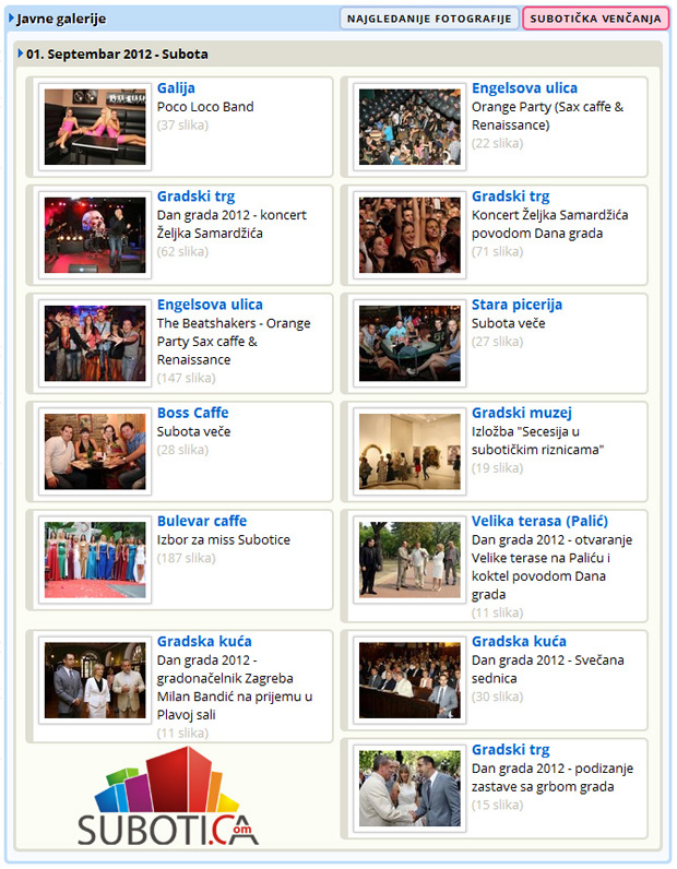 Dan grada Subotica slike