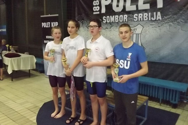 Plivači Spartaka u Somboru osvojili 46 medalja, Danilo Dulić ponovo najbolji