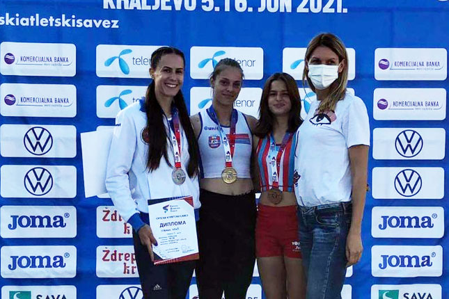 Atletika: Jovana Ilić srebrna na Prvenstvu Srbije u disciplini troskok, oborila lični i klupski rekord