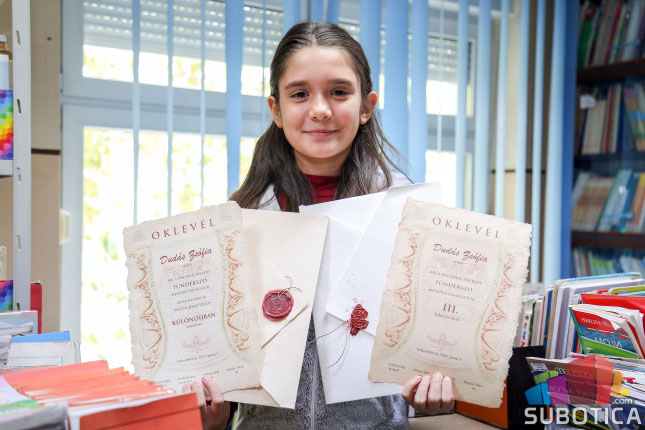 Oni dolaze: Žofia Dudaš, učenica sedmog razreda OŠ "Sečenji Ištvan"