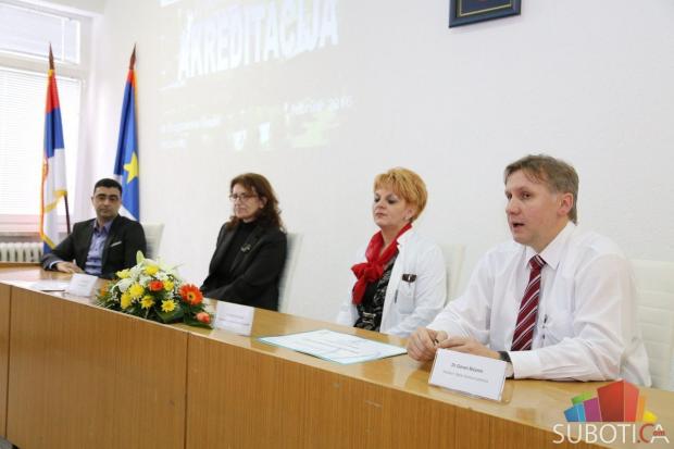 Opšta bolnica Subotica dobila akreditaciju