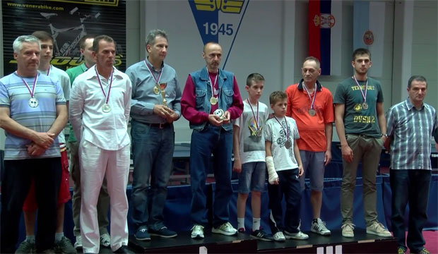 Dodeljena priznanja najboljima u Gradskoj stonoteniskoj ligi