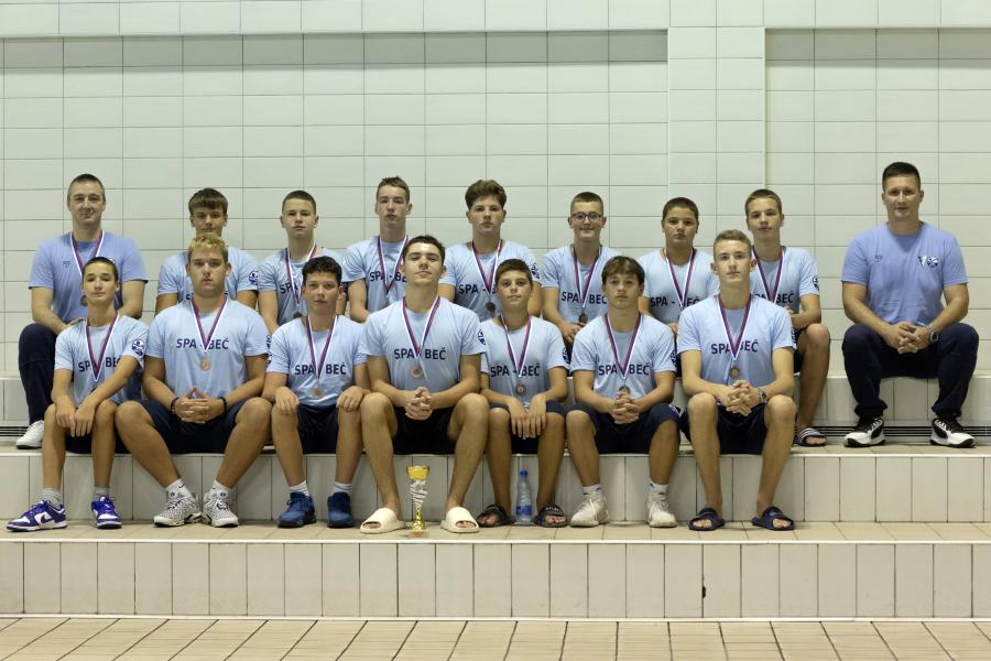 Vaterpolo: Spartakova U14 ekipa bronzana na Prvenstvu Srbije