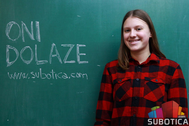 Oni dolaze: Teodora Der, učenica OŠ „Sonja Marinković“ i članica Plivačkog kluba "Spartak"