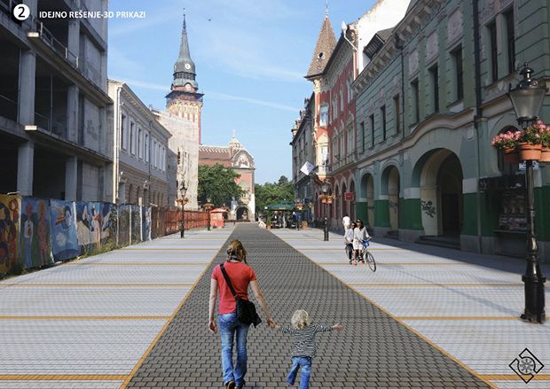 Novi izgled centra Subotice