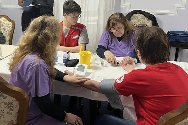 U Crvenom krstu održana akcija dobrovoljnog davanja krvi "Pokloni život"