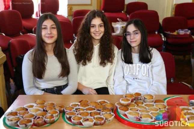 Gimnazijalci pripremali zdrave mafine