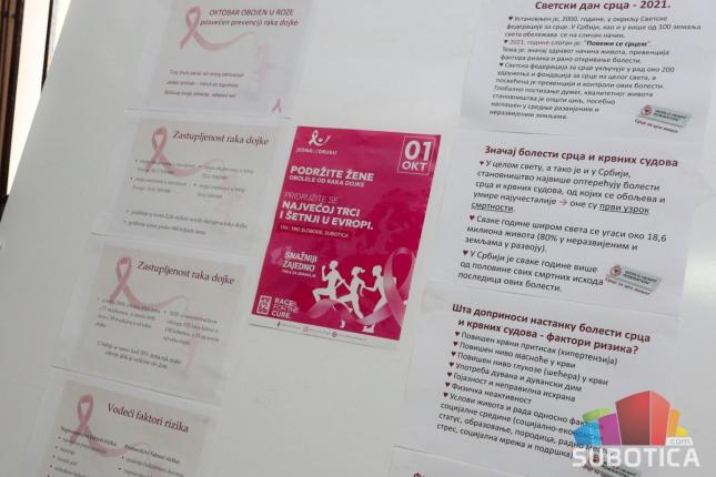 Brojne aktivnosti povodom meseca borbe protiv raka dojke