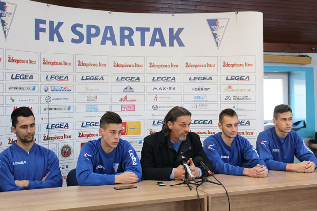 Fudbal: Spartak predstavio četvoricu novajlija