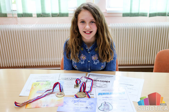 Oni dolaze: Una Tot, učenica OŠ "Sveti Sava"