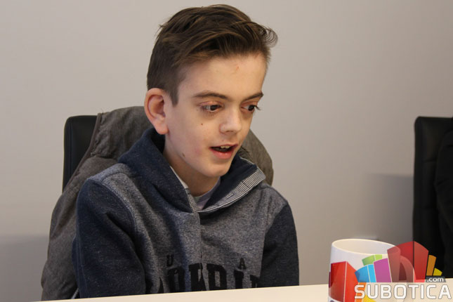 Oni dolaze: Luka Andrašić, stonoteniser Spartaka i učenik Tehničke škole "Ivan Sarić"