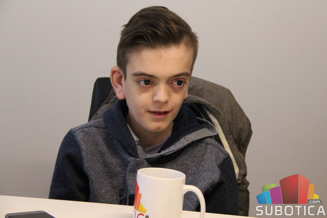 Oni dolaze: Luka Andrašić, stonoteniser Spartaka i učenik Tehničke škole "Ivan Sarić"