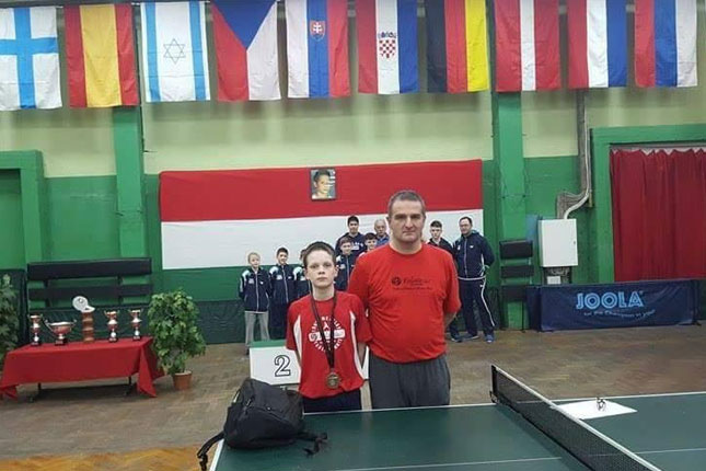 Bronzana medalja za Čokića na stonoteniskom turniru u Budimpešti