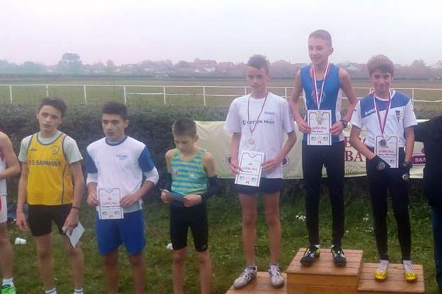 Izuzetan nastup mladih atletičara Spartaka na krosu RTS-a u Požarevcu