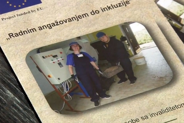 Radni centar za osobe sa invaliditetom opremljen neophodnom opremom