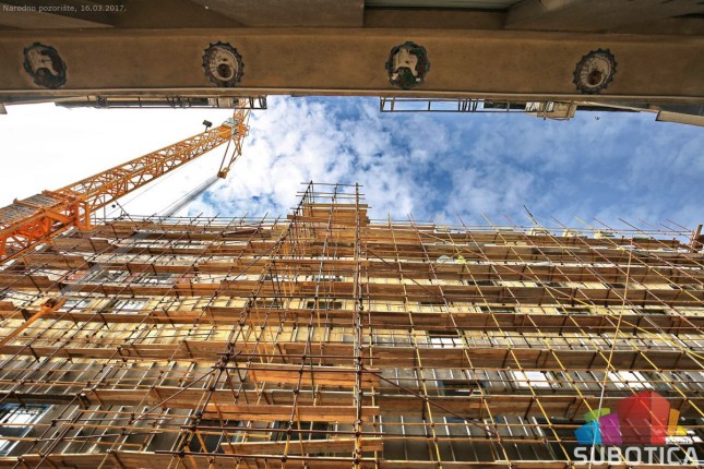 Voda muči graditelje Narodnog pozorišta