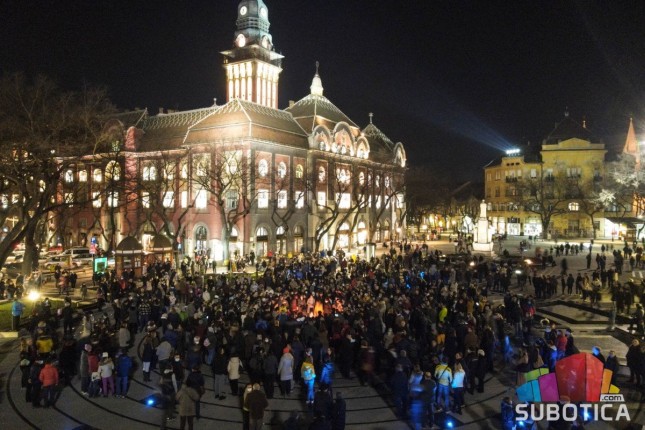 Oproštaj od Đorđa Balaševića kod Nove fontane