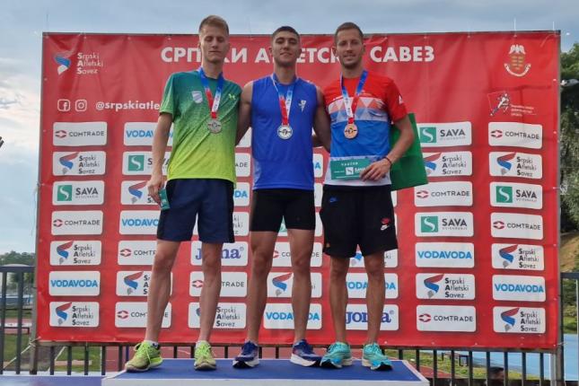 Atletika: Zapaženi rezultati Spartakovih seniora na Prvenstvu Srbije u Kraljevu