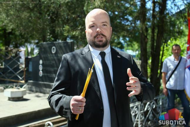 Оdata počast Jovanu Dimitrijeviću, prvom srpskom gradonačelniku Subotice