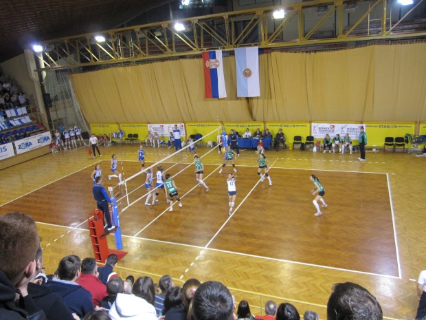 Pobeda odbojkašica Spartaka protiv Kolubare