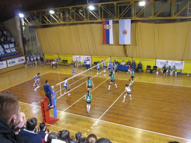 Pobeda odbojkašica Spartaka protiv Kolubare