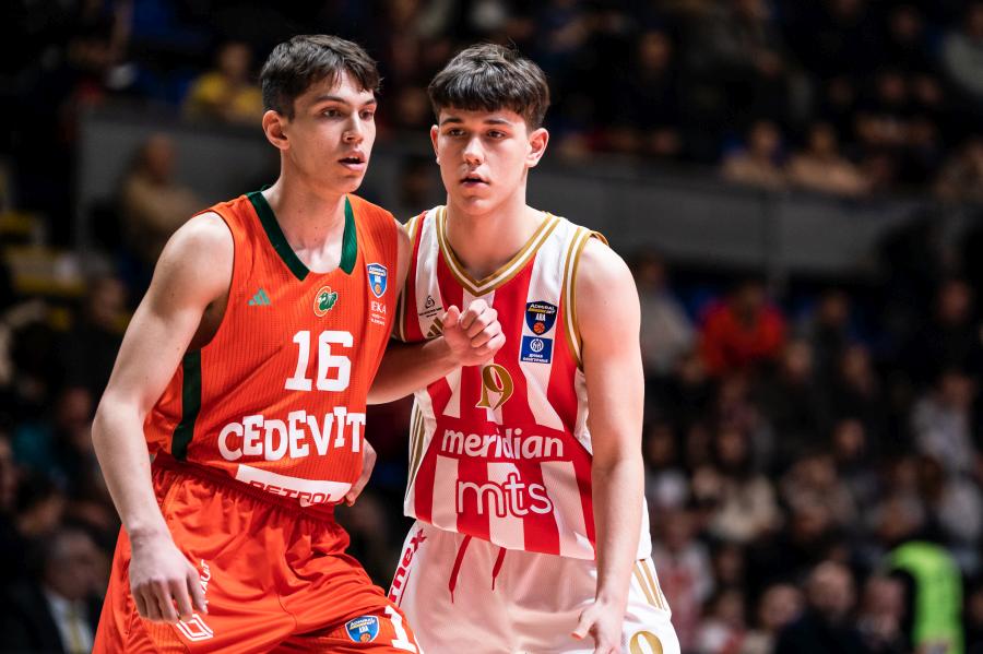 Košarka: Simjanovski debitovao u seniorskom timu Crvene zvezde, postigao i prve poene