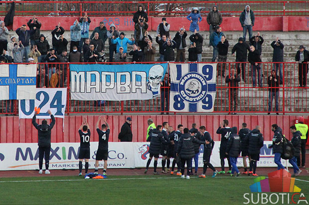 Remi vredan tri boda! Spartak sa dva igrača manje izborio bod