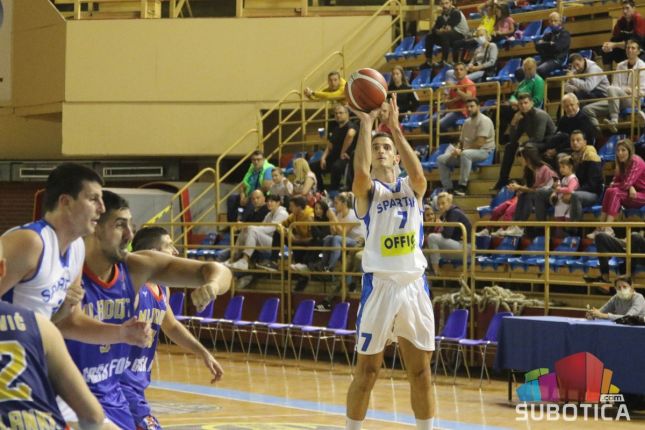 Košarka: Spartak siguran na povratku u Drugu ligu,  savladana Mladost (92:80)