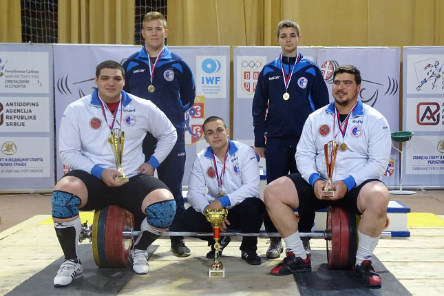 Dizanje tegova: Spartak osvojio 19. titulu prvaka države