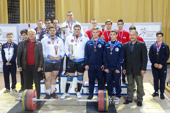 Dizanje tegova: Spartak osvojio 19. titulu prvaka države