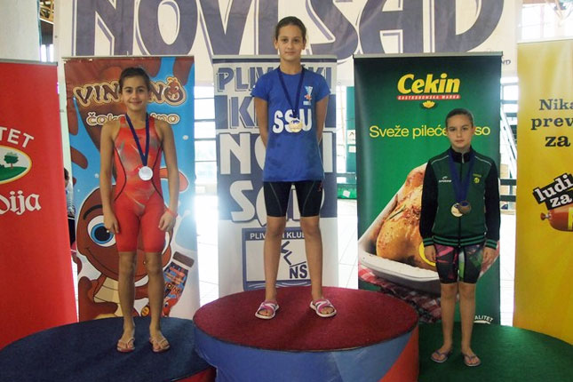 Plivanje: Spartakovi klinci osvojili 34 medalje na međunarodnom mitingu u Novom Sadu
