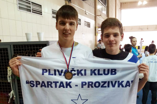 Plivanje: "Spartak-Prozivka" uspešan na Zimskom prvenstvu Vojvodine u Zrenjaninu