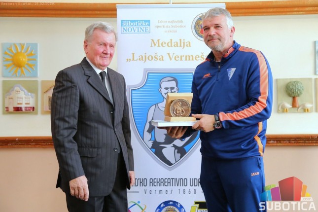 Štefanek i ŽFK "Spartak" najbolji u akciji "Medalja Lajoša Vermeša"