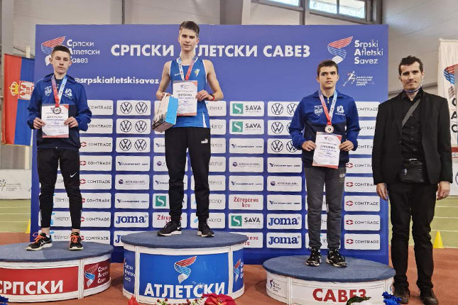 Atletika: Maksim Puškar šampion Srbije u uzrastu mlađih juniora