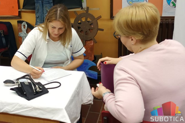 Akcijom dobrovoljnog davanja krvi OŠ "Kizur Ištvan" obeležila Dan škole