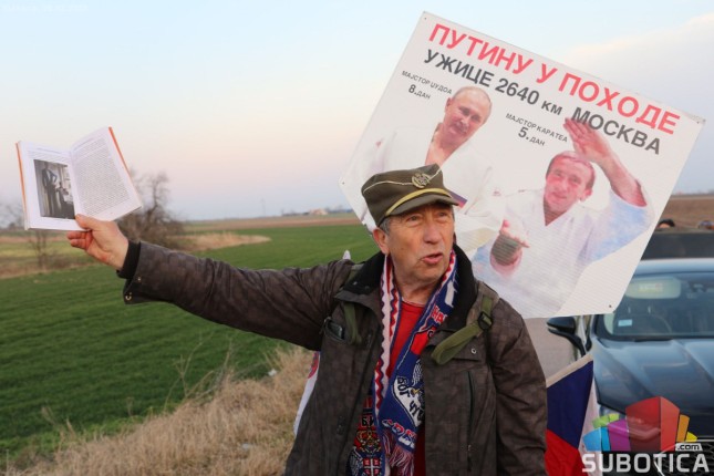 Užički Supermen stigao do Subotice – krajnji cilj Crveni trg