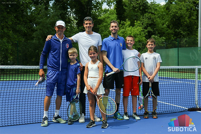 Obnovljen teniski teren na Paliću