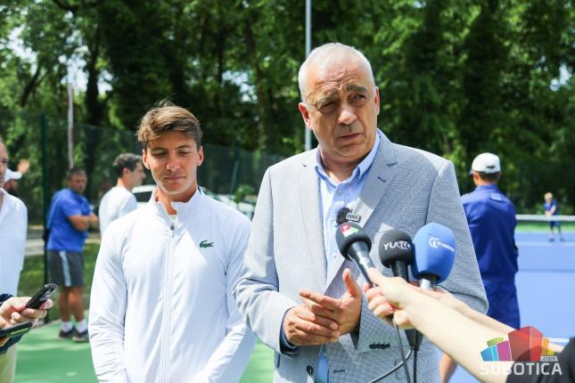 Obnovljen teniski teren na Paliću