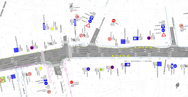 Od ponedeljka počinju radovi na "levom skretanju" na delu Ulice Maksima Gorkog