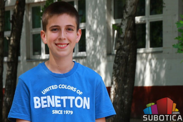 Oni dolaze: Miloš Pajić i Stefan Višnić, učenici OŠ "Kizur Ištvan"