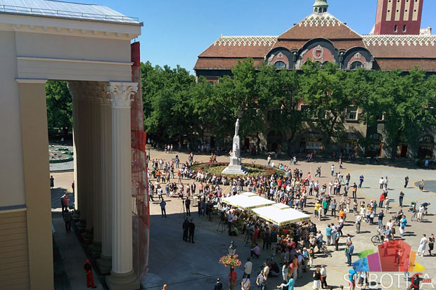 Otkrivena fasada Narodnog pozorišta