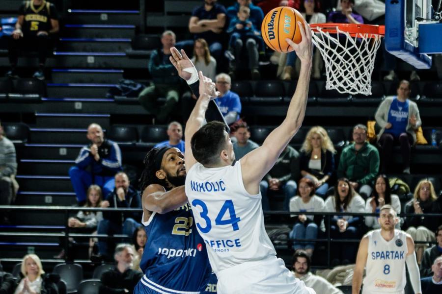 Košarka: Spartak stao u finišu – Karditsa povela u plej-in seriji