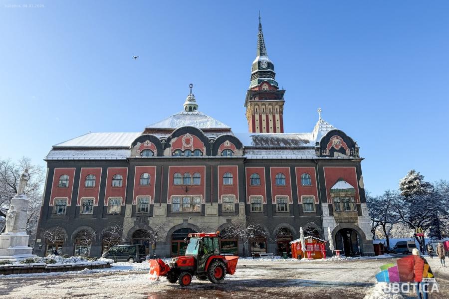 Sve ulice prvog prioriteta prohodne, u toku čišćenje sporednih