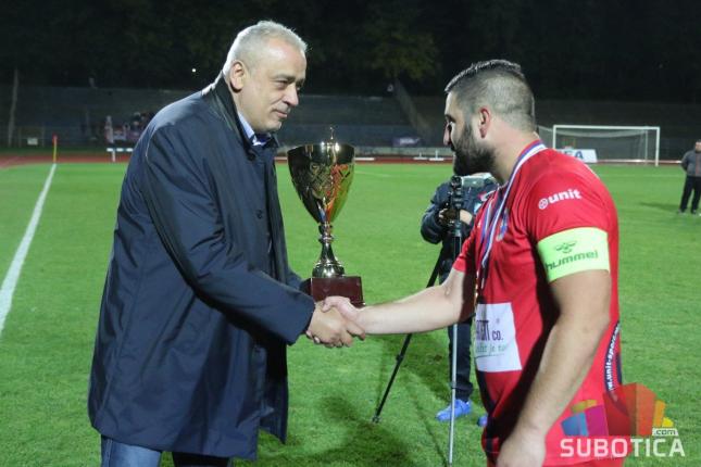 Fudbal: Radnički iz Bajmoka pobednik Kupa Subotice
