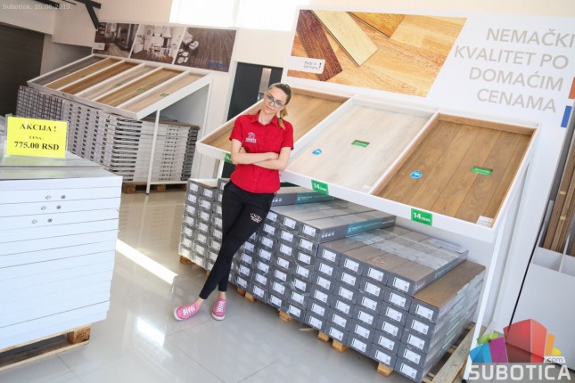 Kompanija "Joviste" otvorila salon laminata