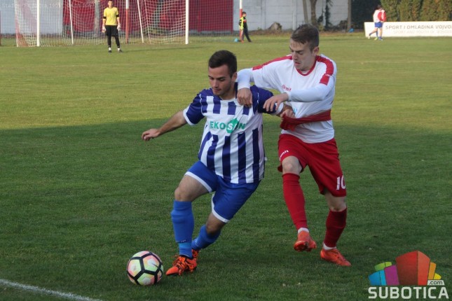 Fudbal: Bačka 1901 pobedila tek u 12. kolu