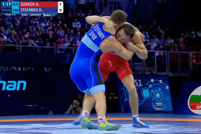 Rvanje: Davor Štefanek poražen u finalu Svetskog prvenstva u Budimpešti
