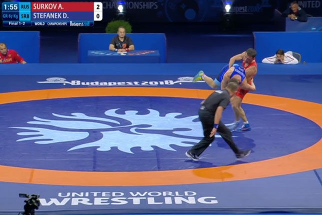 Rvanje: Davor Štefanek poražen u finalu Svetskog prvenstva u Budimpešti